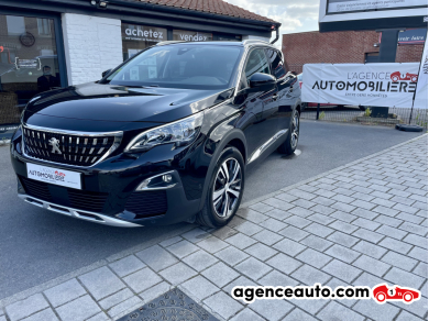Achat voiture occasion, Auto occasion pas cher | Agence Auto Peugeot 3008 II 1.5 BLUEHDI 130 S&S ALLURE EAT8 Noir Année : 2019 Automatique Diesel