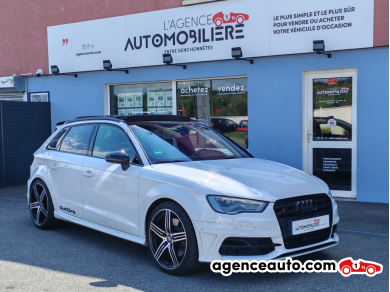 Achat voiture occasion, Auto occasion pas cher | Agence Auto Audi S3 2.0 TFSI 300ch quattro S tronic 6 Blanc Année : 2014 Automatique Essence