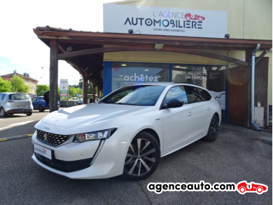 Achat voiture occasion, Auto occasion pas cher | Agence Auto Peugeot 508 SW II SW 2.0 BLUEHDI 160 S&S GT LINE EAT8 Blanc Année : 2021 Automatique Diesel