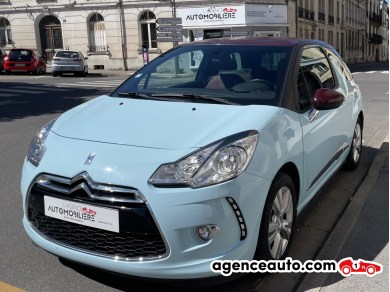 Achat voiture occasion, Auto occasion pas cher | Agence Auto Citroen DS3 1.6 VTI 120 CH AIRDREAM SOCHIC BVM5 Bleu Année : 2010 Manuelle Essence