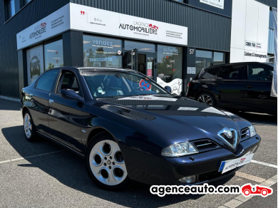 Gebrauchtwagenkauf, Günstige Gebrauchtwagen | Automobilienagentur Alfa Romeo 166 3.0i V6 225CV SPORTRONIC - TOIT OUVRANT/SIÈGES CHAUFFANTS Blau Jahr : 2000 Automatisch Benzin