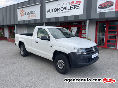 Gebrauchtwagenkauf, Günstige Gebrauchtwagen | Automobilienagentur Volkswagen Amarok Simple Cabine 2.0 BiTDi 16V 4Motion 163 cv Blanc Jahr : 2012 Hand-Schaltgetriebe Diesel
