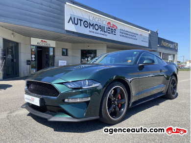 Achat voiture occasion, Auto occasion pas cher | Agence Auto Ford Mustang Fastback V8  5.0 BVM6 BULLIT Vert Année : 2020 Manuelle Essence