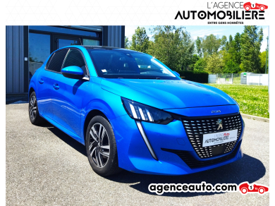 Aankoop Gebruikte Auto, Goedkope Gebruikte Auto | Agence Auto Peugeot 208 1.5 Blue HDi S&S 100 cv BVM6 - TOIT PANORAMIQUE - SEMI-CUIR - i-COCKPIT Blauw Jaar : 2020 Handgeschakelde auto Diesel