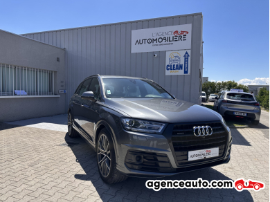 Achat voiture occasion, Auto occasion pas cher | Agence Auto Audi Q7 .0 TDI V6 24V Quattro Tiptronic8 5p 272 cv BVA Gris Année : 2018 Automatique Diesel
