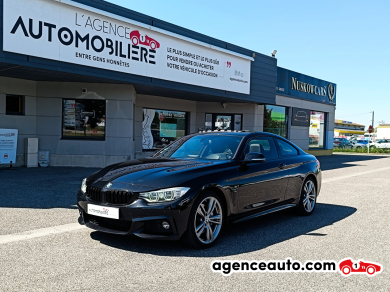 Achat voiture occasion, Auto occasion pas cher | Agence Auto Bmw Série 4 COUPE 435i 306 CV XDrive M SPORT BOITE AUTO Noir Année : 2014 Automatique Essence