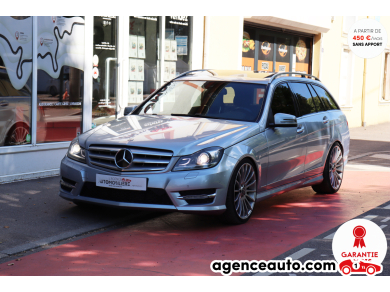 Achat voiture occasion, Auto occasion pas cher | Agence Auto Mercedes Classe C Break 250 d Avantgarde Pack AMG 7G Tronic+ (Suivi complet, Full option) Gris Année : 2013 Automatique Diesel