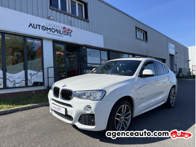 Achat voiture occasion, Auto occasion pas cher | Agence Auto Bmw X4 (F26) xDrive 20d 190CH Pack M Sport Blanc Année : 2016 Automatique Diesel