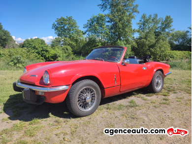 Achat voiture occasion, Auto occasion pas cher | Agence Auto Triumph Spitfire 1500 FH 70ch Rouge Année : 1976 Manuelle Essence