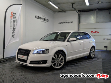 Achat voiture occasion, Auto occasion pas cher | Agence Auto Audi A3 1.4 TFSI 125 AMBITION LUXE Blanc Année : 2012 Manuelle Essence