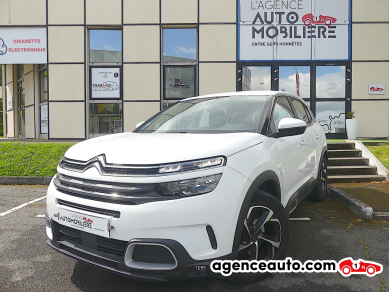 Achat voiture occasion, Auto occasion pas cher | Agence Auto Citroen C5 Aircross 1.2 PURETECH 130 EAT8 FEEL Blanc Année : 2021 Automatique Essence