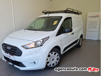 Achat voiture occasion, Auto occasion pas cher | Agence Auto Ford Transit CONNECT L1 1.5 EcoBlue 100ch Trend BVA - Pack City Blanc Année : 2020 Automatique Diesel