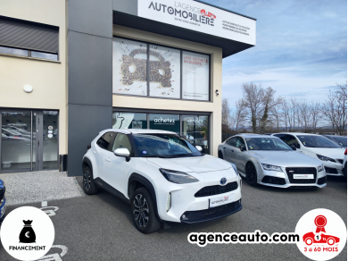 Achat voiture occasion, Auto occasion pas cher | Agence Auto Toyota Yaris Cross 1.5 HSD 116 Hybrid 4WD E-CVT 92 cv design Blanc Année : 2022 Automatique Hybride