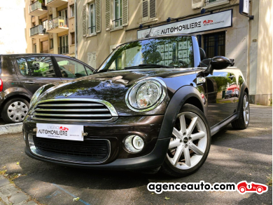 Achat voiture occasion, Auto occasion pas cher | Agence Auto Mini Cooper II (2) CABRIOLET COOPER 122 HIGHGATE BVM6 Marron Année : 2014 Manuelle Essence