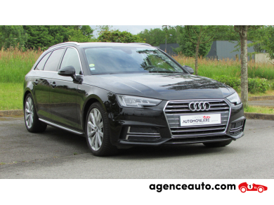 Gebrauchtwagenkauf, Günstige Gebrauchtwagen | Automobilienagentur Audi A4 Avant 2,0L TDI ULTRA 190CH DESIGN LUXE Schwarz Jahr : 2017 Automatisch Diesel
