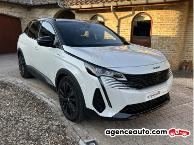 Achat voiture occasion, Auto occasion pas cher | Agence Auto Peugeot 3008 1,6 Blanc Année : 2022 Automatique Hybride rechargeable
