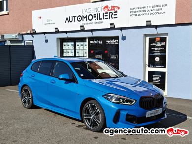 Achat voiture occasion, Auto occasion pas cher | Agence Auto Bmw Série 1 120d 190 ch BVA8 M Sport Bleu Année : 2020 Automatique Diesel
