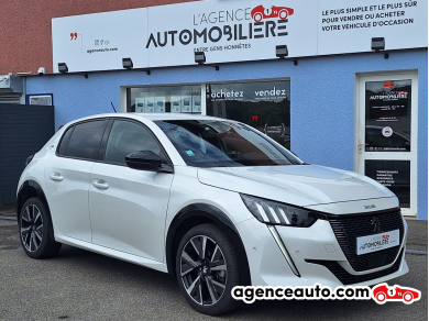 Achat voiture occasion, Auto occasion pas cher | Agence Auto Peugeot 208 1.2 PURETECH GT 100CH BVM Blanc Année : 1904 Manuelle Essence