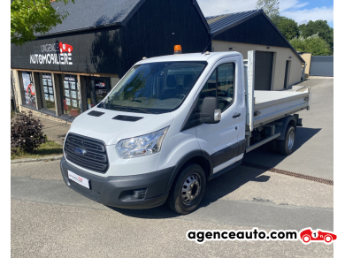 Achat voiture occasion, Auto occasion pas cher | Agence Auto Ford Transit 2.0 TDCI 170 CH L2 TREND CHASSIS BENNE Blanc Année : 2018 Manuelle Diesel