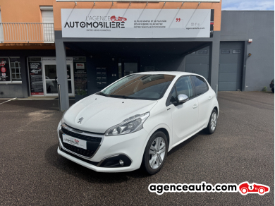 Achat voiture occasion, Auto occasion pas cher | Agence Auto Peugeot 208 Signature Phase 2 5 Portes 1.2 VTi 82 cv AppleCarPlay/Radar de recul Blanc Année : 2019 Manuelle Essence