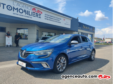 Achat voiture occasion, Auto occasion pas cher | Agence Auto Renault Megane 1.6 DCI 130 GT LINE Bleu Année : 2016 Manuelle Diesel