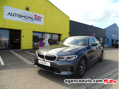 Achat voiture occasion, Auto occasion pas cher | Agence Auto Bmw Série 3 2.0 l 318 D 150 ch MHEV HYBRID BUSINESS DESIGN BVA Gris Année : 2021 Automatique Hybride