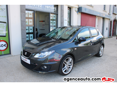 Gebrauchtwagenkauf, Günstige Gebrauchtwagen | Automobilienagentur Seat Ibiza 1.4 TSI 150 FR DSG BVA ( Radar de recul, Climatisation, Moteur à chaîne ..) Grau Jahr : 2009 Automatisch Benzin