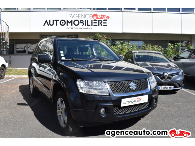 Achat voiture occasion, Auto occasion pas cher | Agence Auto Suzuki Grand Vitara LUXE II 5P 1.9 DDiS Break 4WD 129 cv Noir Année : 2009 Manuelle Diesel