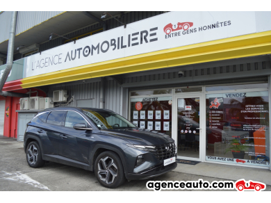 Achat voiture occasion, Auto occasion pas cher | Agence Auto Hyundai Tucson 1.6 T-GDi 150ch Hybrid 48V Creative Gris Année : 2022 Automatique Essence