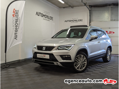 Achat voiture occasion, Auto occasion pas cher | Agence Auto Seat Ateca 1.4 TSI 150 ACT S&S XCELLENCE DSG7 + TOIT OUVRANT Gris Année : 2017 Automatique Essence