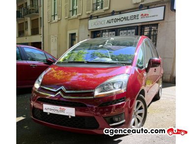 Achat voiture occasion, Auto occasion pas cher | Agence Auto Citroen C4 Picasso 2.0 HDI 138 FAP EXCLUSIVE BMP6 Rouge Année : 2007 Automatique Diesel