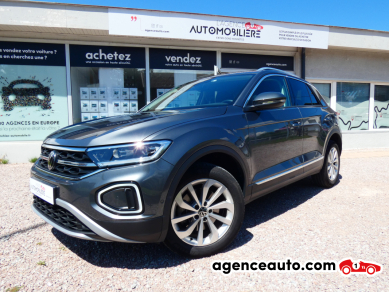 Aankoop Gebruikte Auto, Goedkope Gebruikte Auto | Agence Auto Volkswagen T-roc 2.0 TDI 150CH STYLE DSG7 Grijs Jaar : 2022 Automatische auto Diesel