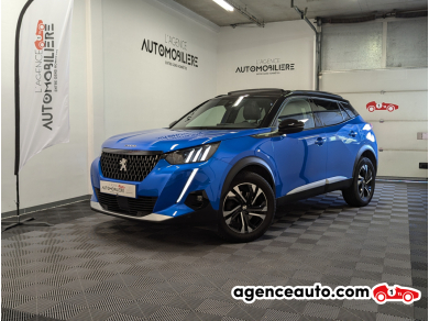 Achat voiture occasion, Auto occasion pas cher | Agence Auto Peugeot 2008 II 1.5 BLUEHDI 130 S&S GT EAT8 Bleu Année : 2021 Automatique Diesel