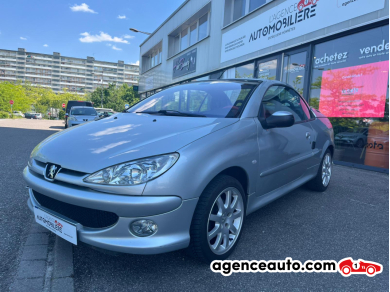 Achat voiture occasion, Auto occasion pas cher | Agence Auto Peugeot 206 CC 2.0 S16 136cv Argent Année : 2003 Manuelle Essence