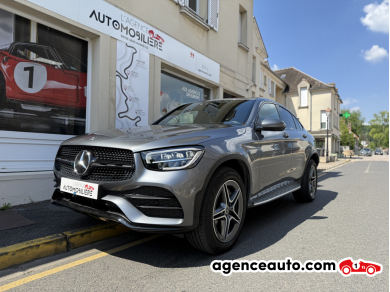 Achat voiture occasion, Auto occasion pas cher | Agence Auto Mercedes GLC coupé 300 e Hybrid 313ch AMG Line 4Matic 9G-Tronic Gris Année : 2023 Automatique Hybride