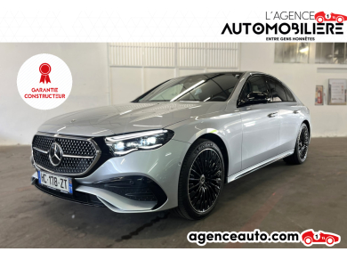 Achat voiture occasion, Auto occasion pas cher | Agence Auto Mercedes Classe E 300 Hybrid EQ AMG Line Gris Année : 2024 Automatique Hybride rechargeable