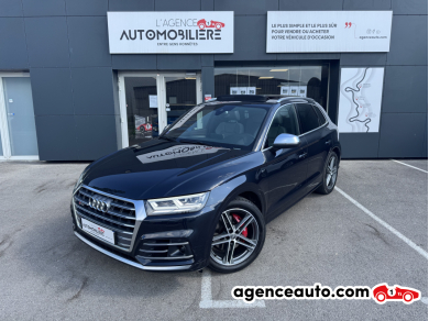 Achat voiture occasion, Auto occasion pas cher | Agence Auto Audi SQ5 V6 3.0 TFSI 354ch Quattro Cockpit ACC TO Bleu Année : 2017 Automatique Essence