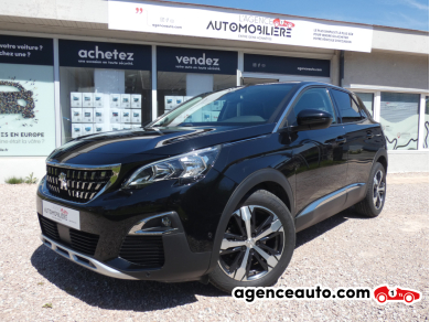 Achat voiture occasion, Auto occasion pas cher | Agence Auto Peugeot 3008 1.6 BlueHDi 120ch Allure S&S EAT6 /1ERE MAIN/ CAMERA/ CARPLAY/ GRIP CONTROL Noir Année : 2016 Automatique Diesel