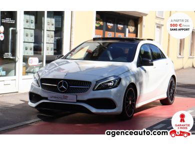 Achat voiture occasion, Auto occasion pas cher | Agence Auto Mercedes Classe A Ph.II 220d Fascination Pack AMG 7G-DCT (Origine FR, Suivi Mercedes, TO, Caméra) Blanc Année : 2016 Automatique Diesel