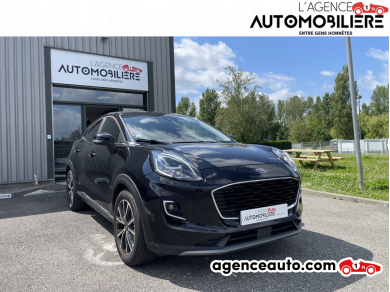 Achat voiture occasion, Auto occasion pas cher | Agence Auto Ford Puma 1.0 ECOBOOST TITANIUM BVM6 Noir Année : 2021 Manuelle Essence