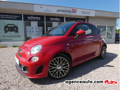 Achat voiture occasion, Auto occasion pas cher | Agence Auto Abarth 500C CABRIOLET 595 1.4 T-JET 140 BVA Rouge Année : 2016 Automatique Essence