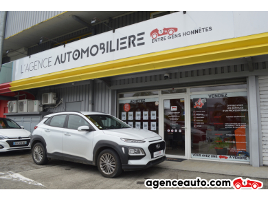 Achat voiture occasion, Auto occasion pas cher | Agence Auto Hyundai KONA 1.6 CRDi 136ch Creative DCT-7 Blanc Année : 2020 Automatique Diesel