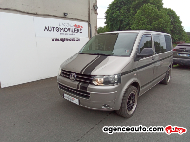Achat voiture occasion, Auto occasion pas cher | Agence Auto Volkswagen Transporter T5 PRO CAB  2.0 TDI 140 DSG 7 Gris Année : 2013 Automatique Diesel