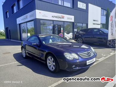 Achat voiture occasion, Auto occasion pas cher | Agence Auto Mercedes SL 350 3.8 BS 6 Bleu Année : 2004 Automatique Essence