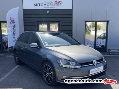 Achat voiture occasion, Auto occasion pas cher | Agence Auto Volkswagen Golf 1.6 TDI 115 BlueMotion Technology FAP DSG7 Confortline Gris Année : 2017 Automatique Diesel