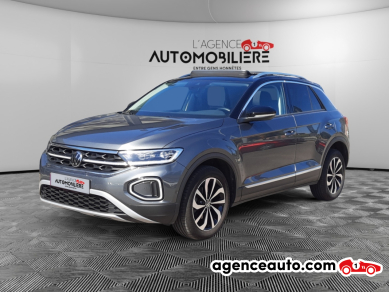 Achat voiture occasion, Auto occasion pas cher | Agence Auto Volkswagen T-roc 1.5 TSI Style Business DSG 150Ch/ Garantie 12 mois Gris Année : 2022 Automatique Essence