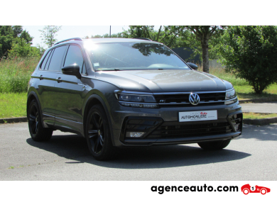 Gebrauchtwagenkauf, Günstige Gebrauchtwagen | Automobilienagentur Volkswagen Tiguan 2,0L TDI 150 DSG7 BLACK R-LINE Grau Jahr : 2020 Automatisch Diesel