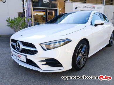 Gebrauchtwagenkauf, Günstige Gebrauchtwagen | Automobilienagentur Mercedes Classe A 1.3 180 135 AMG LINE 7G-DCT BVA Blanc Jahr : 2021 Automatisch Benzin