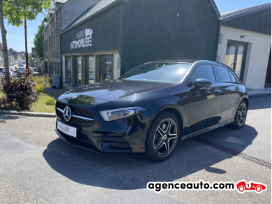 Achat voiture occasion, Auto occasion pas cher | Agence Auto Mercedes Classe A 250 E 218 CH AMG LINE 8G-DCT Noir Année : 2021 Automatique Essence, Hybride