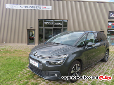 Achat voiture occasion, Auto occasion pas cher | Agence Auto Citroen Grand C4 Picasso 1.6 hdi Feel 120Cv Gris Année : 2017 Automatique Diesel